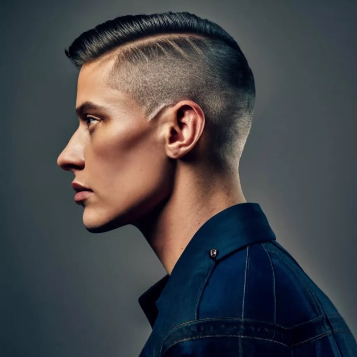 Foto Cowok Ganteng Dengan Gaya Rambut Skin Fade